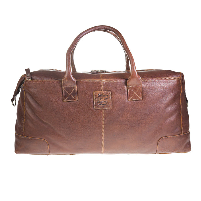 4556 Weekend Holdall - Heritage Of Scotland - TAN