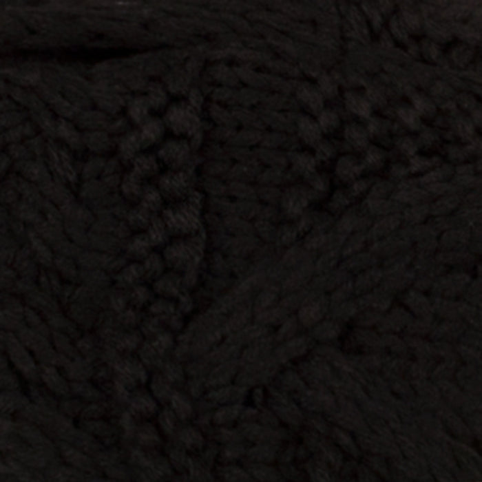 Aran Tradition Cable Knit Warm Snood - Black