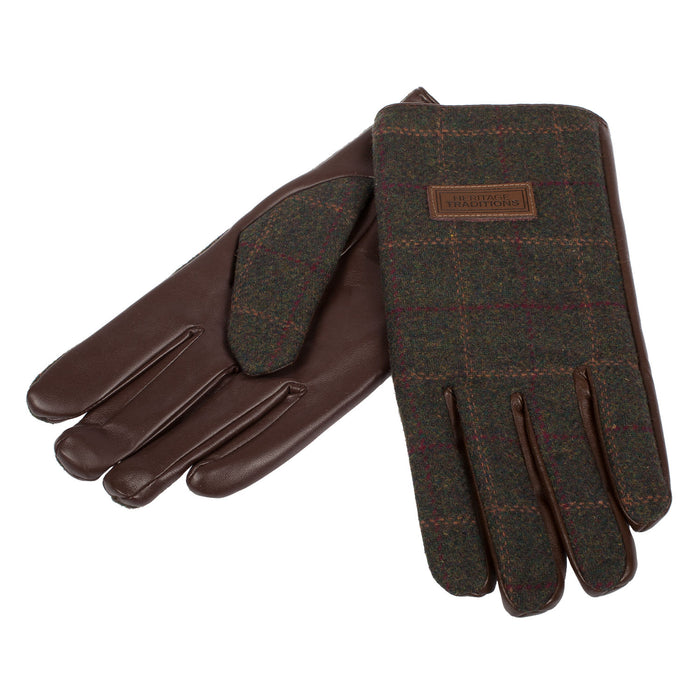 Heritage Tweed Mens Gloves - Gift Box