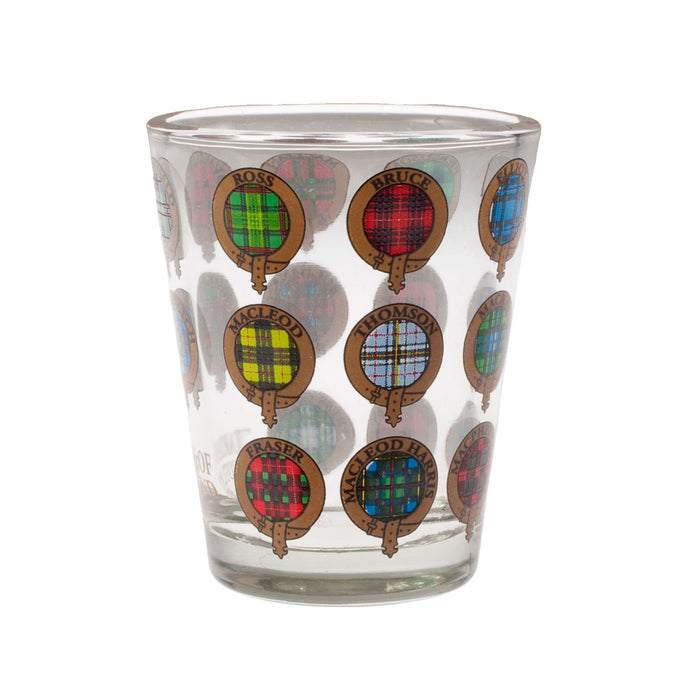 Tartans Of Scotland Shot Glass