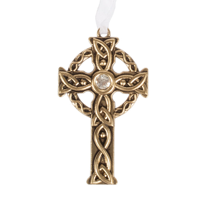 Celtic Cross Hanger With May Good Luck Card