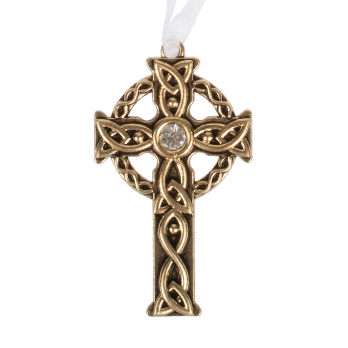 Celtic Cross Hanger With May Love And Protection Card