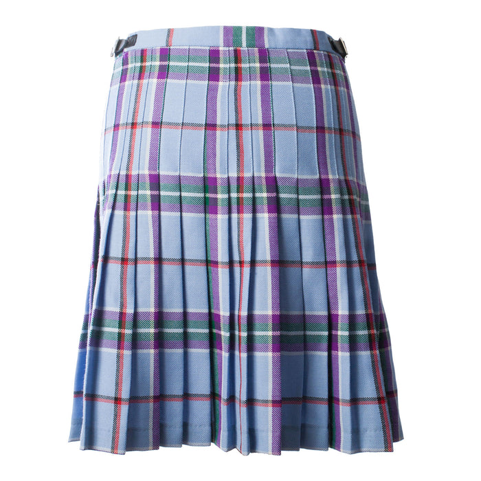 World Peace Tartan Knee Length Kilted Skirt