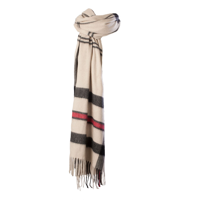 100% Cashmere Solid Stole  Thomson Camel