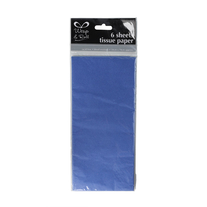 6 Sheet Tissue Ppr - Heritage Of Scotland - DARK BLUE