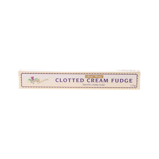6242 - Oblong Box Clotted Cream Fudge - Heritage Of Scotland - N/A