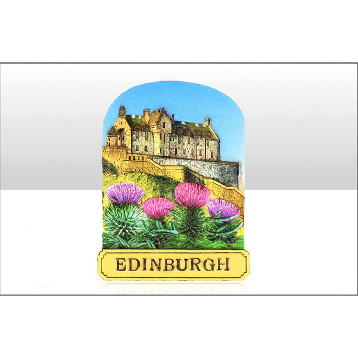 Edinburgh Castle Resin Magnet