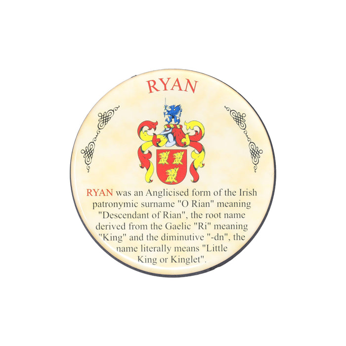 Heraldic Coaster Ryan