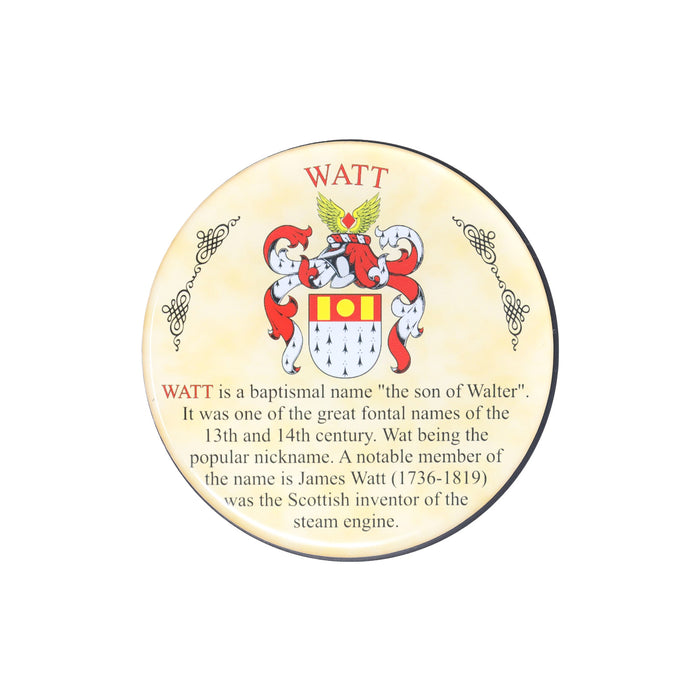 Heraldic Coaster Watt