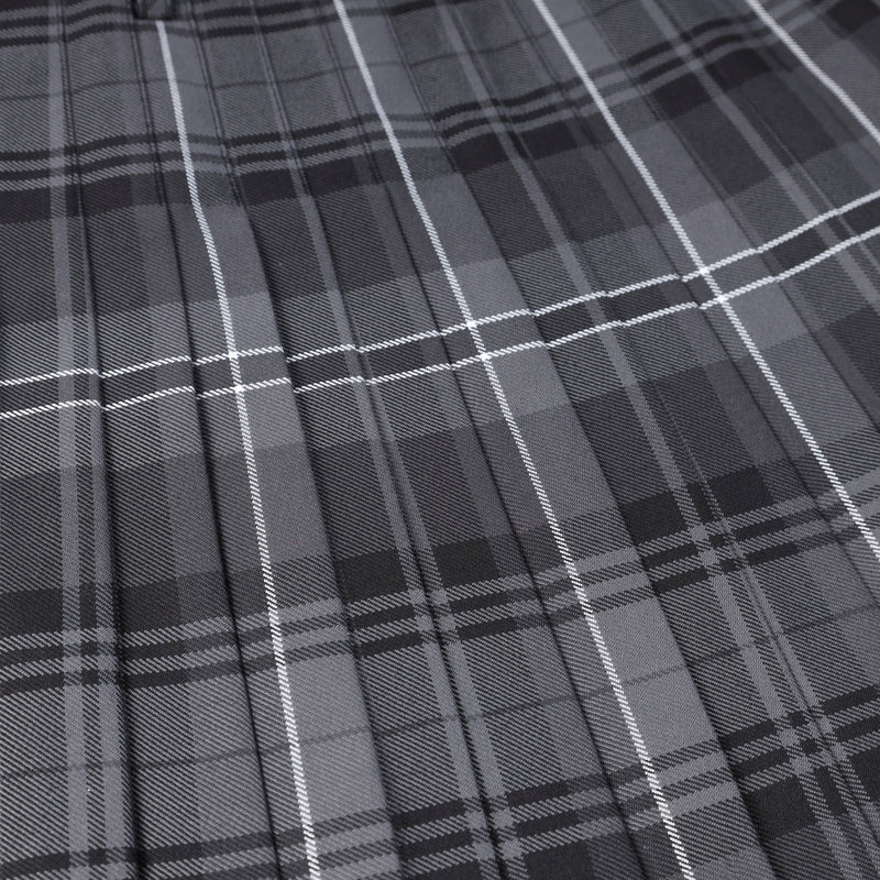 Scottish Tartan Kids Kilt  Hamilton Grey