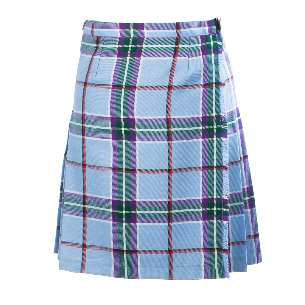 Knee length pleated best sale tartan skirt crossword clue
