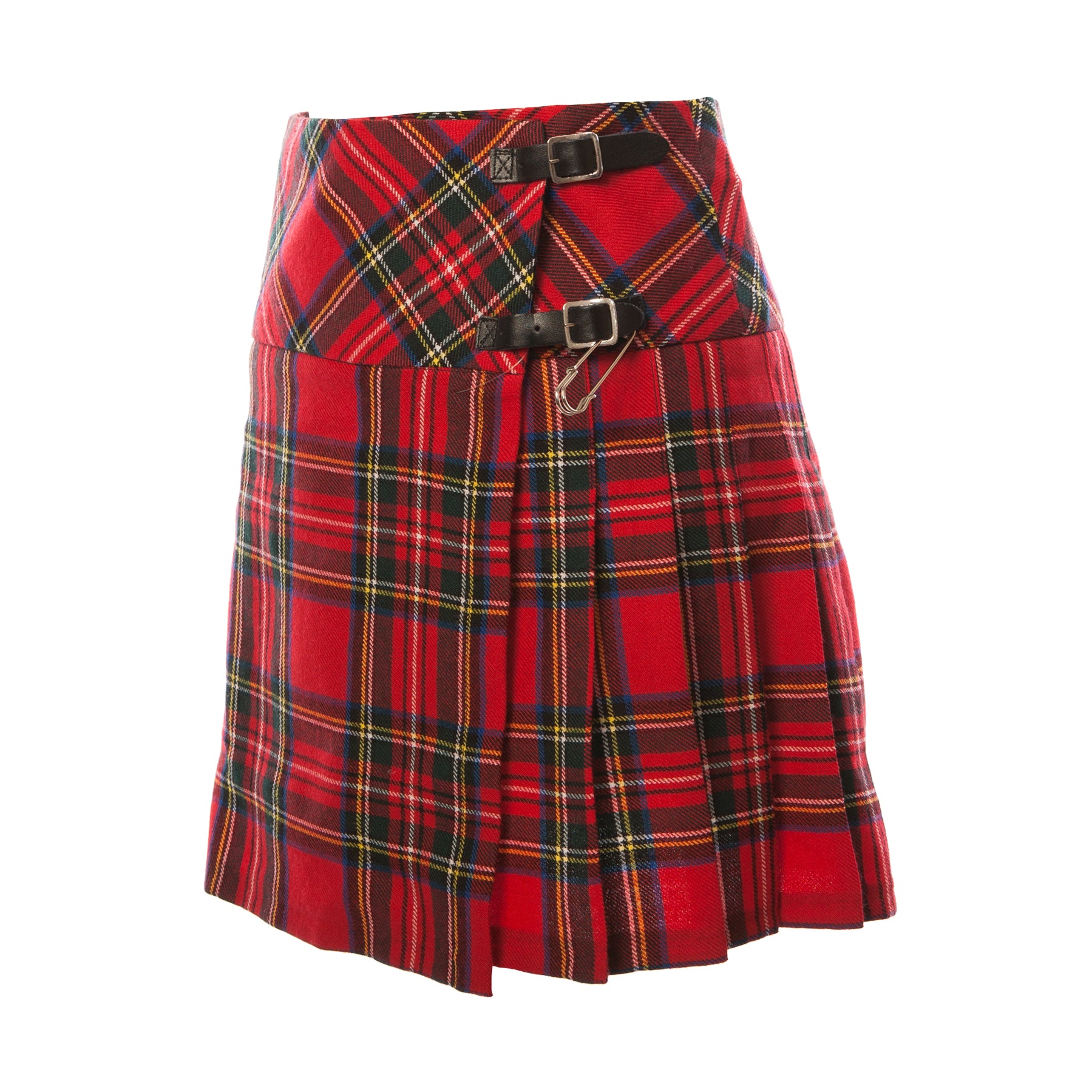 Ladies Tartan Billie Kilted Skirt Stewart Royal Heritage Of Scotland — Heritage Of Scotland 