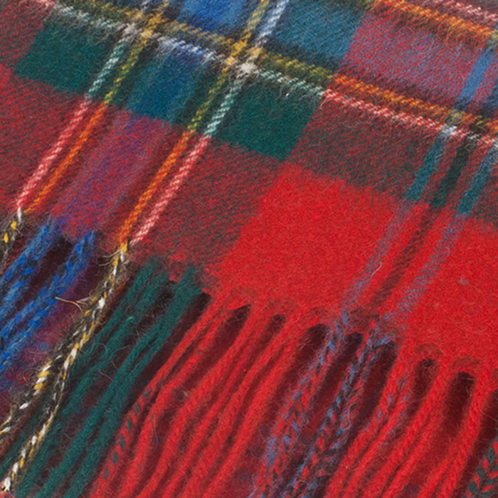 Lambswool Scottish Tartan Clan Scarf  Maclean Of Duart