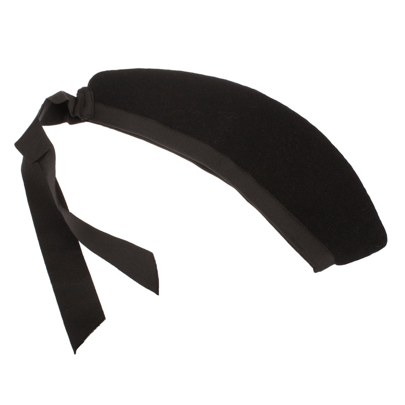 Gents Glengarry Hat Plain Black