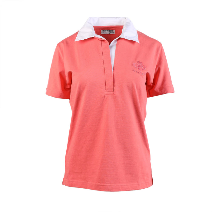 Ladies S/S Stretch Scotland Rugby Top Melon