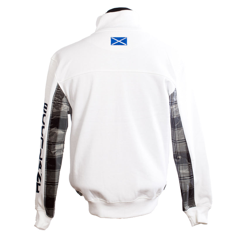Scotland Lion Zip Top White