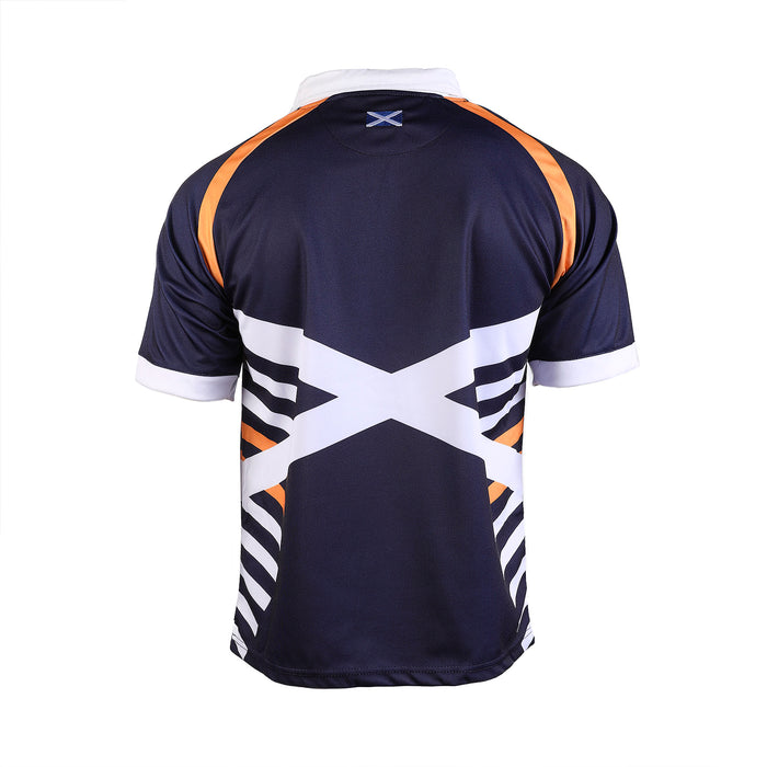 Adults Cotton Collar Poly Rugby Top