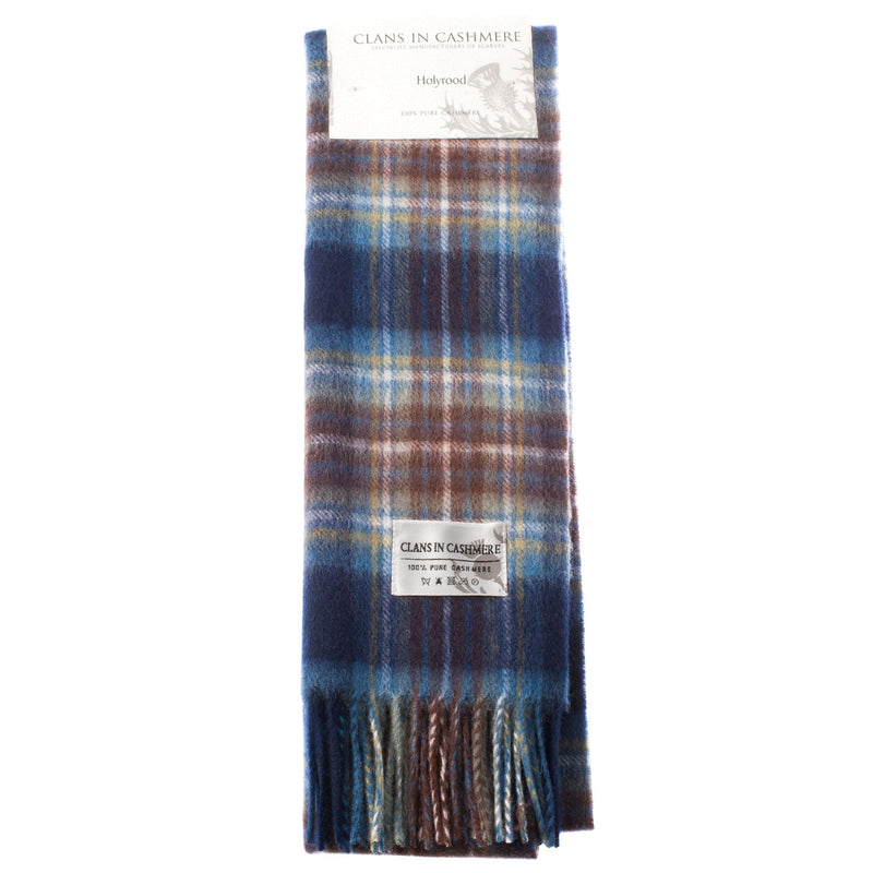 Cashmere Scottish Tartan Clan Scarf  Holyrood