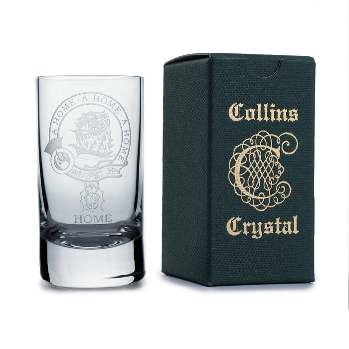 Collins Crystal Clan Shot Glass Home