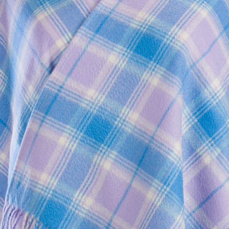 Mini Me Children’s Cape Dunedin Cashmere - Borwick/Lilac Blue