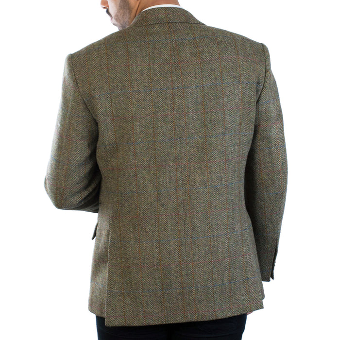 Men's Barra Harris Tweed Jacket GREEN | Heritage of Scotland — Heritage ...