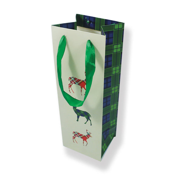 Stag Wine Bottle Bag 12X34.5X9