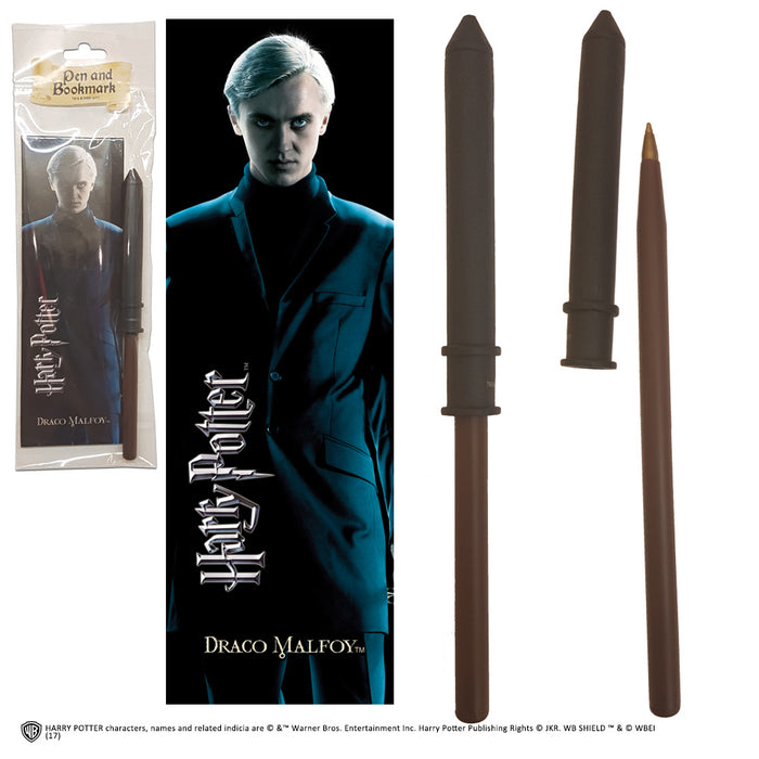 Harry Potter - Draco Malfoy Wand Pen & Bookmark