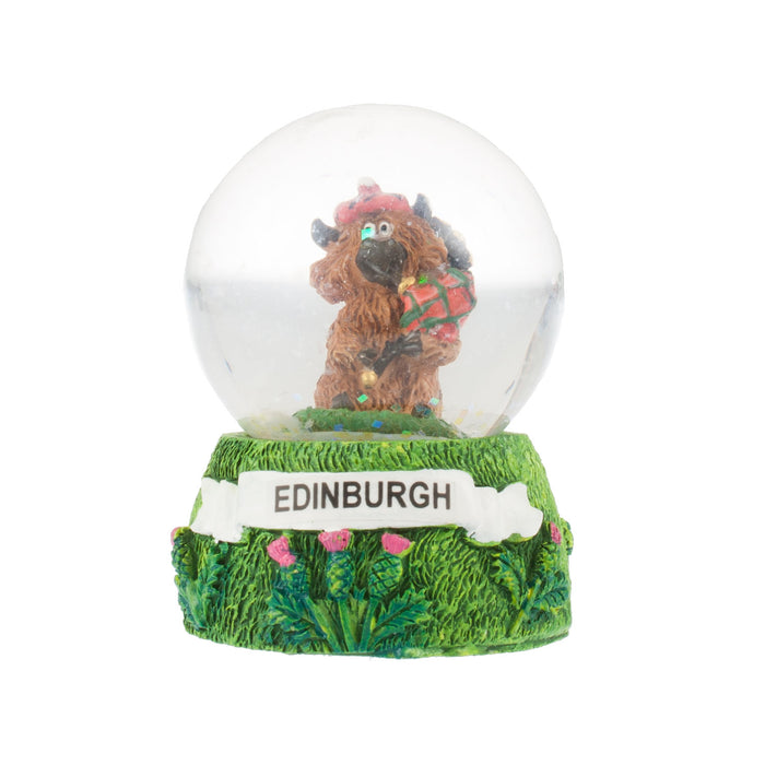 Highland Cow Piper Snow Globe