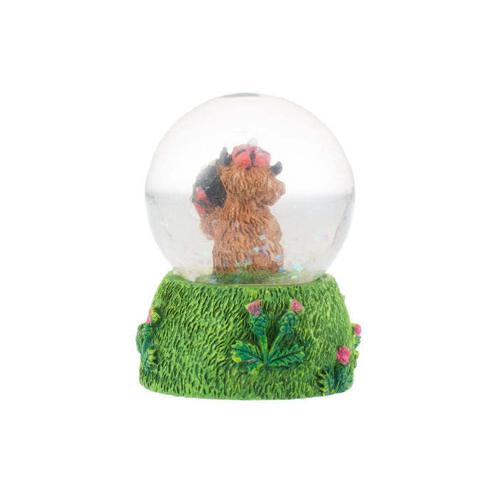 Highland Cow Piper Snow Globe