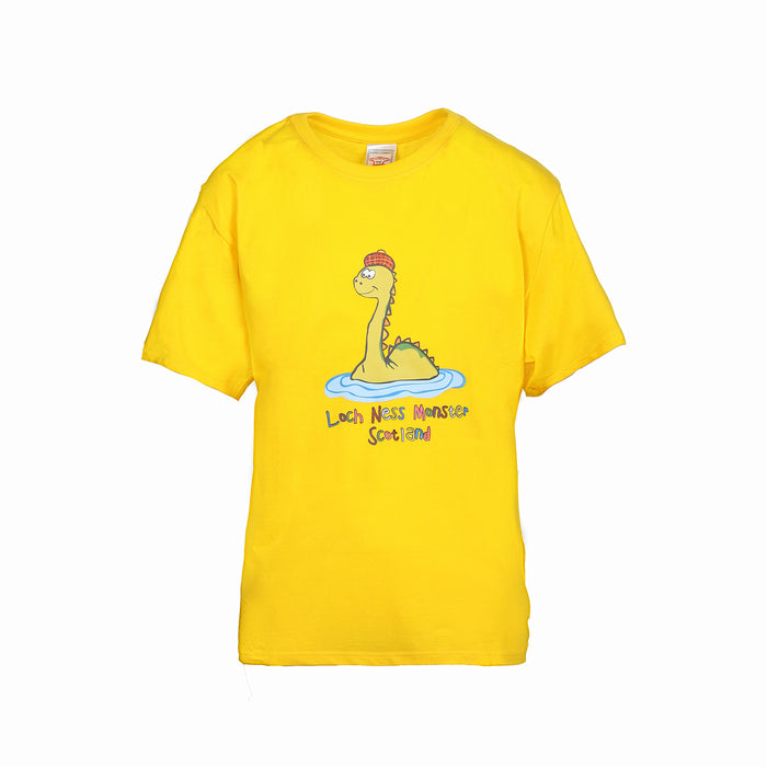 Loch Ness Monster Childrens T-Shirt.