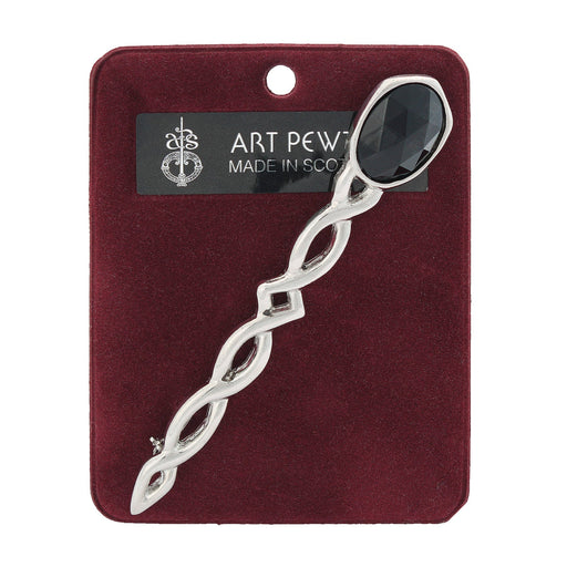 Argyll Interlace Kilt Pin Black - Heritage Of Scotland - BLACK