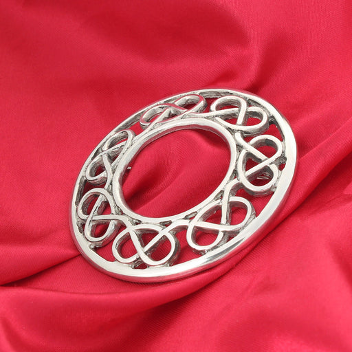 Art Pewter Brooch Sd236 - Heritage Of Scotland - NA