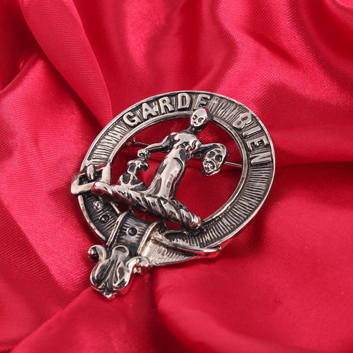 Art Pewter Clan Badge 1.75" Montgomery - Heritage Of Scotland - MONTGOMERY