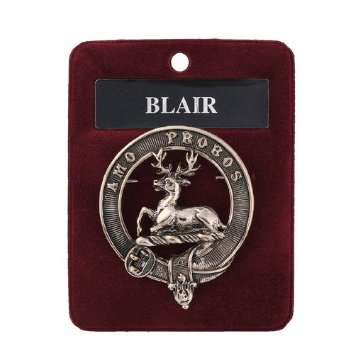 Art Pewter Clan Badge Blair - Heritage Of Scotland - BLAIR
