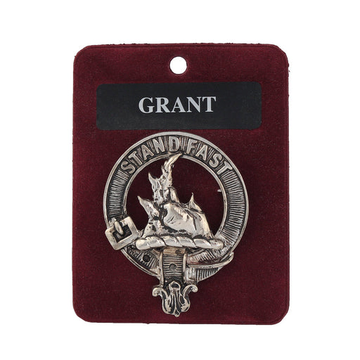 Art Pewter Clan Badge Grant - Heritage Of Scotland - GRANT