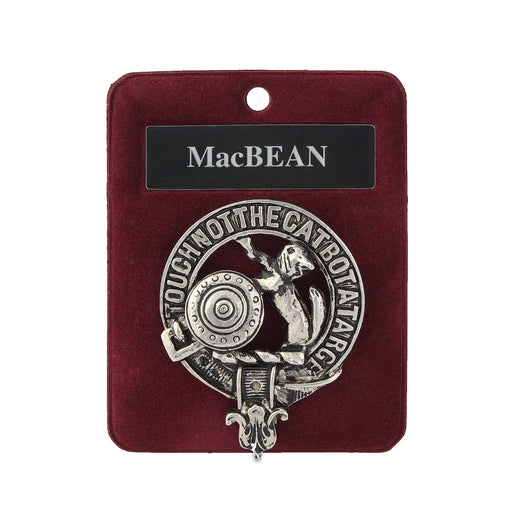 Art Pewter Clan Badge Macbean - Heritage Of Scotland - MACBEAN