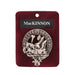 Art Pewter Clan Badge Mackinnon - Heritage Of Scotland - MACKINNON