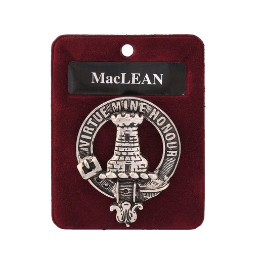 Art Pewter Clan Badge Maclean - Heritage Of Scotland - MACLEAN