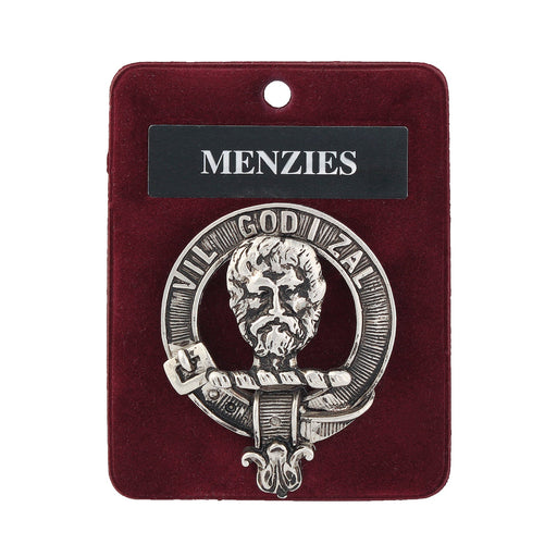 Art Pewter Clan Badge Menzies - Heritage Of Scotland - MENZIES