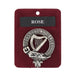 Art Pewter Clan Badge Rose - Heritage Of Scotland - ROSE