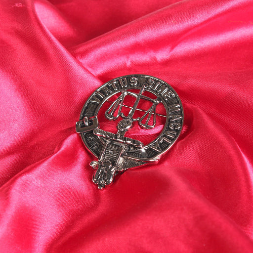 Art Pewter Clan Badge Russell - Heritage Of Scotland - RUSSELL