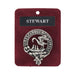 Art Pewter Clan Badge Stewart - Heritage Of Scotland - STEWART