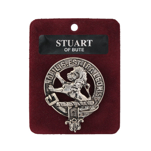 Art Pewter Clan Badge Stuart Of Bute - Heritage Of Scotland - STUART OF BUTE