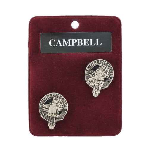 Art Pewter Cufflinks Campbell - Heritage Of Scotland - CAMPBELL