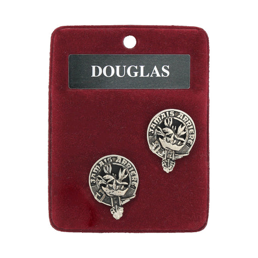 Art Pewter Cufflinks Douglas - Heritage Of Scotland - DOUGLAS