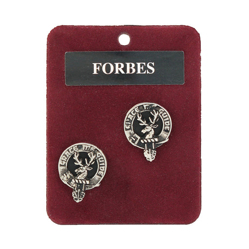 Art Pewter Cufflinks Forbes - Heritage Of Scotland - FORBES