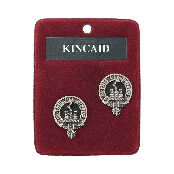 Art Pewter Cufflinks Kincaid - Heritage Of Scotland - KINCAID