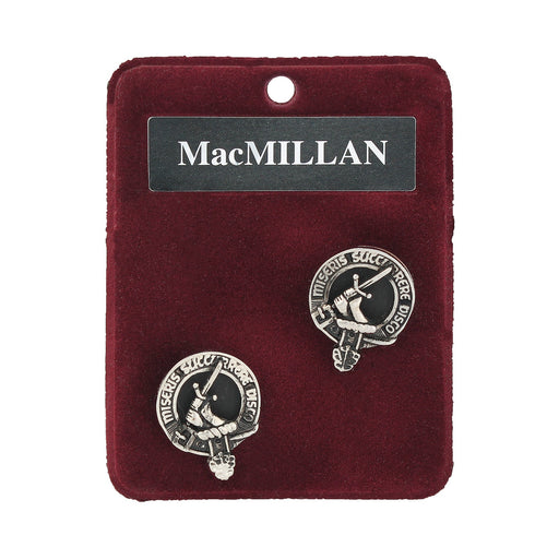 Art Pewter Cufflinks Macmillan - Heritage Of Scotland - MACMILLAN