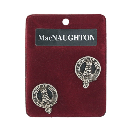 Art Pewter Cufflinks Macnaughton - Heritage Of Scotland - MACNAUGHTON
