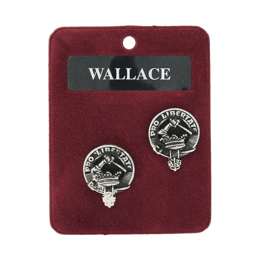 Art Pewter Cufflinks Wallace - Heritage Of Scotland - WALLACE